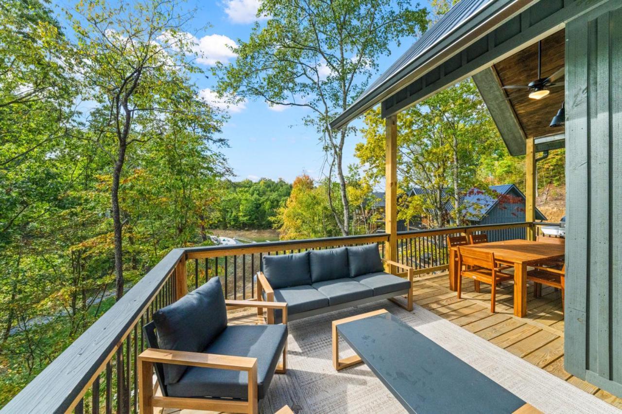 Cozy Cove Retreat W Lake View Hot Tub Firepit داندريج المظهر الخارجي الصورة